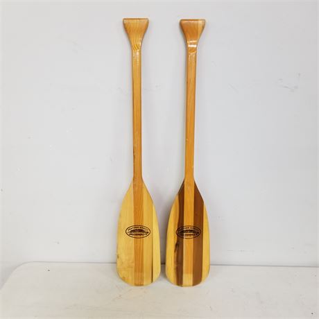 2 Feather Brand Short Wood Paddles - 36"