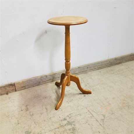 Wood Accent Table - 12" diameter, 28" tall