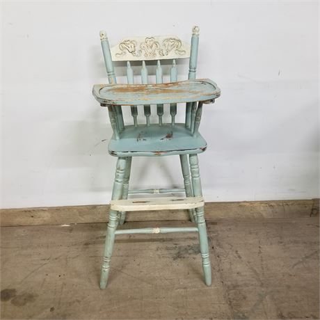 Stressed Vintage High Chair