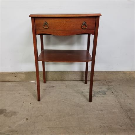 Accent/Side Table w/ Drawer - 18x14x25