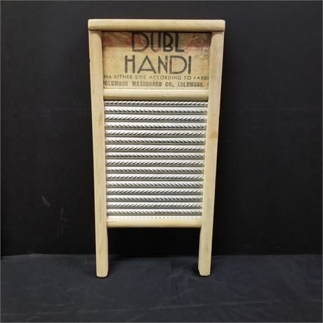 Vintage Dubl Handi Wash Board