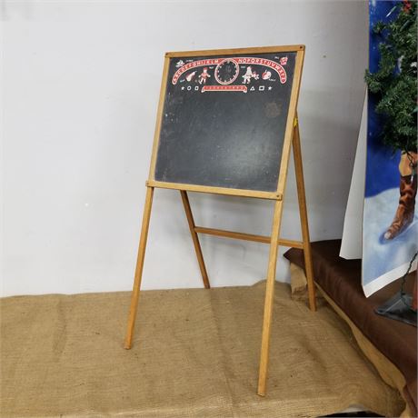 Vintage Standing Chalkboard