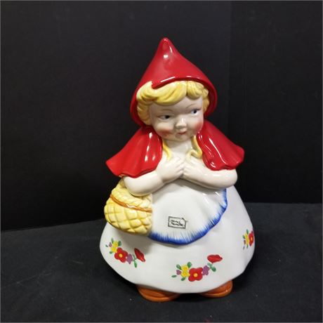 Collectible Dept.56 Little Red Riding Hood Cookie Jar