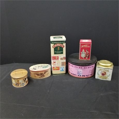Collectible Lidded Tins