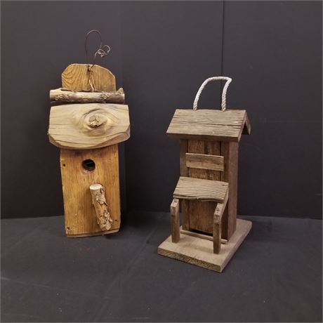 Cool Birdhouse and Feeder