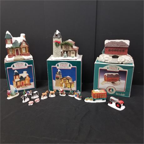 Collectible Christmas Valley Décor Items