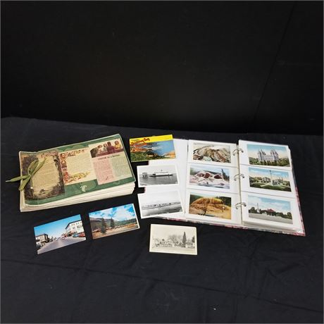 Vintage Scrapbook and Postcards