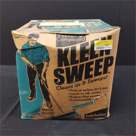 50# Box of Kleen Sweep Sweeping Compound