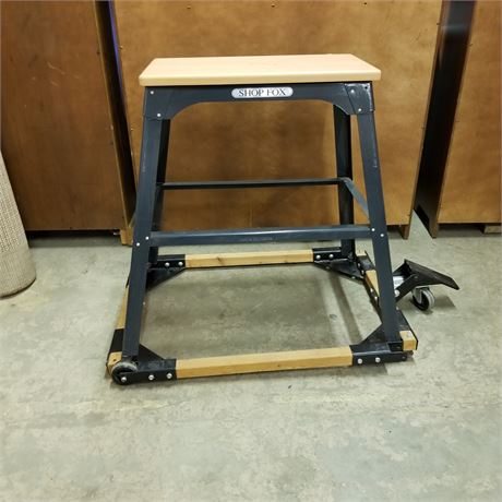 Shop Fox Work Stand (24x14) & Delta Rolling Base (36x27)