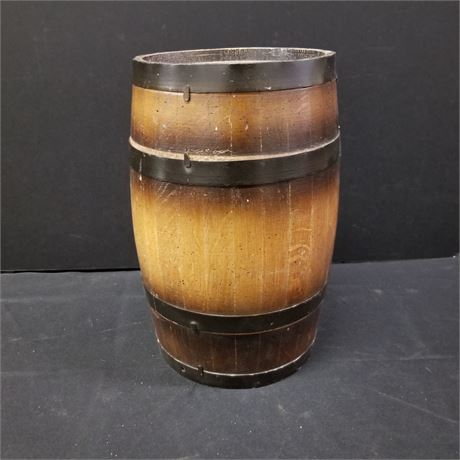 Mini Wood Barrel