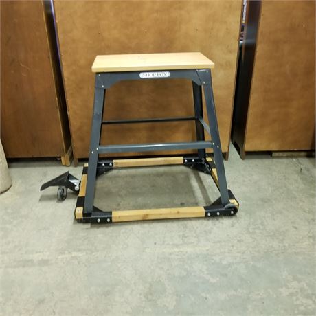 Shop Fox Work Stand (24x14) & Delta Rolling Base (36x27)