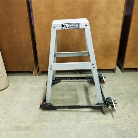 Metal Work Stand (13x8) &Rolling Base (32x22)