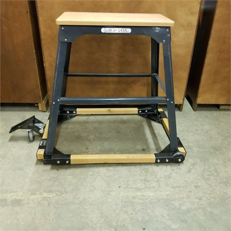 Shop Fox Work Stand (24x14) & Delta Rolling Base (36x27)