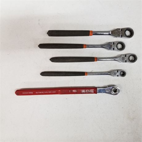 MATCO Metric Ratchet Wrenches 5pc