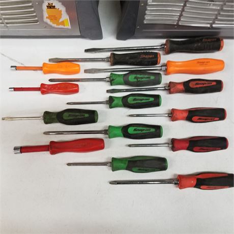 Assorted Snap-On Drivers 15pc