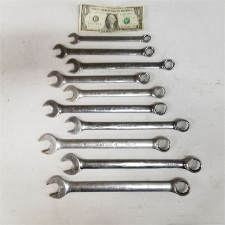 MATCO SAE Wrenches 10pc