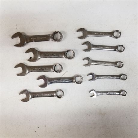 Nice Snap-On Metric Stubby Wrench Set