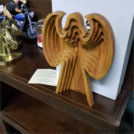 Cool 5 Piece Wood Angel