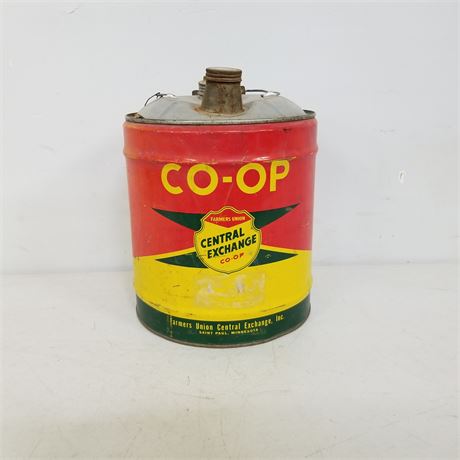 Collectible Artist's Repro Co-Op Fuel Can