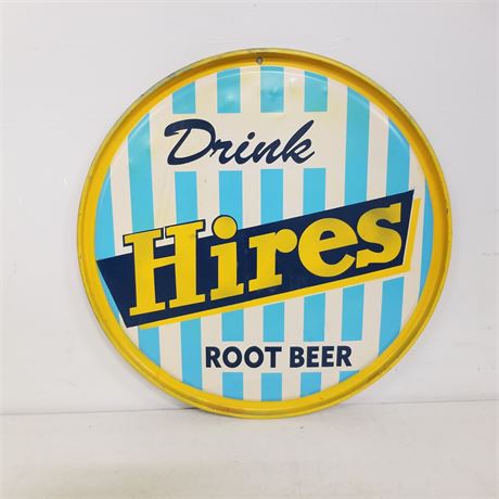 Collectible Artist's Repro Hire's Rootbeer ...23" Diameter