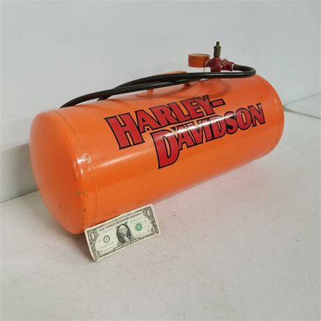 Collectible Artist's Repro Harley Davidson Air Tank (Works)