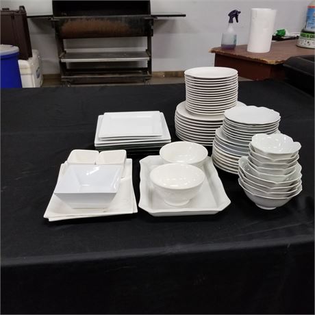 Assorted Dishware...Approx 69pcs.