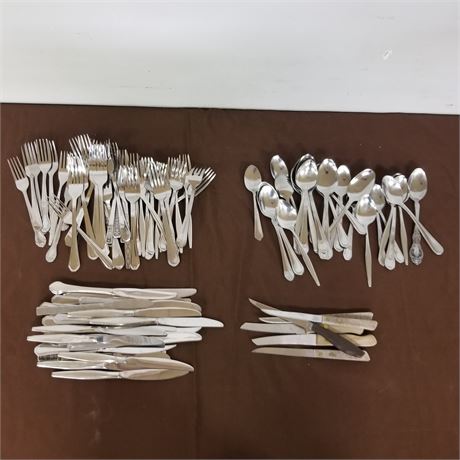 Assorted Flatware...Approx 102pcs.