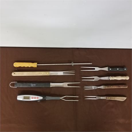 Assorted Steak Forks