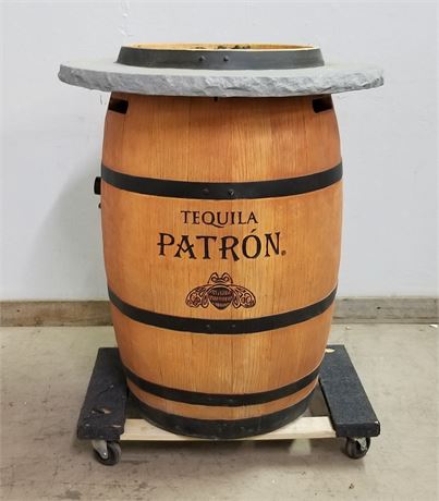 COOL Patron Barrel Fire Pit..Ignitor Does Not Work...Propane Tank Not Included