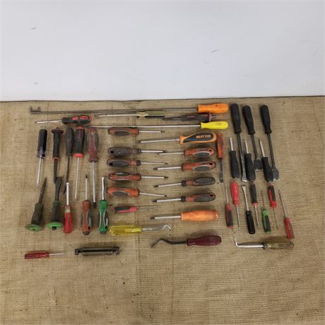 Assorted Snap-On & Matco Drivers