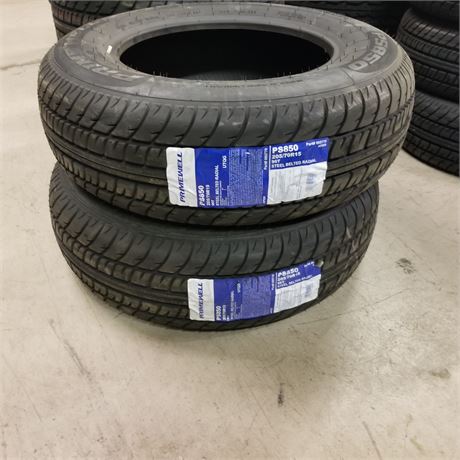 2 New Primewell 205/70 R15 Tires