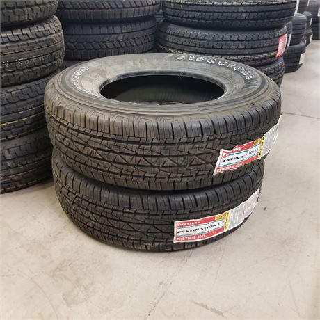 2 New Firestone Destination P225/75 R16 Tires