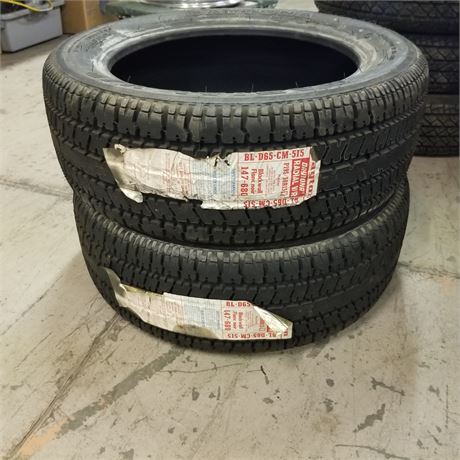 2 New Dayton P195/50 R15 Tires