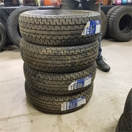 4 New Primewell ST 215/75 R14 Tires