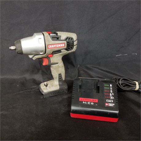 Craftsman Cordless Impact Driver w Charger...(No Battery)
