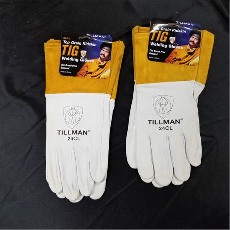 New Tig Welding Gloves..LG ..2 Pair