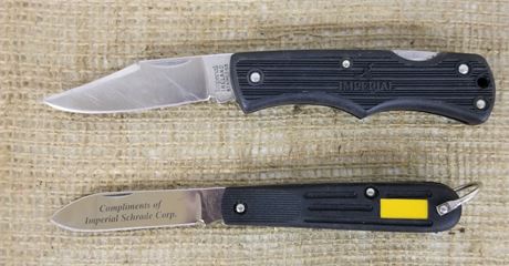 2 Imperial Folding Knives