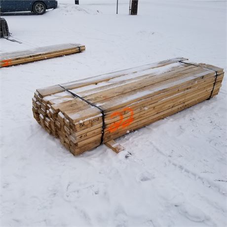 2x4x8' Lumber...86pcs...Bunk #22