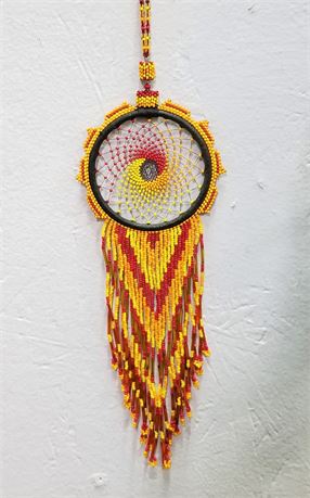 Native American Beaded Beautiful Dream Catcher