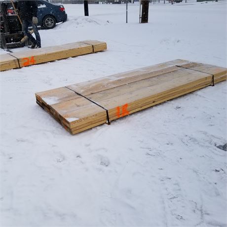 2x12x10' Lumber...16pcs...Bunk #18