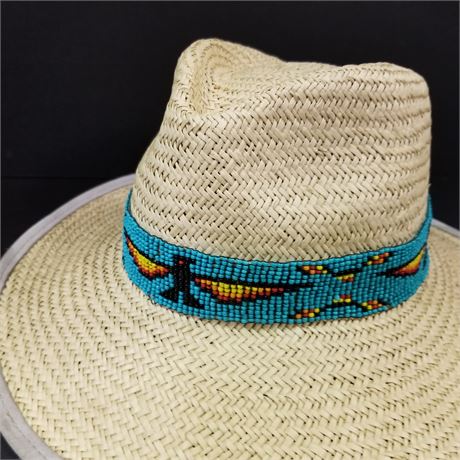 Beaded  Hatband...Hat not included