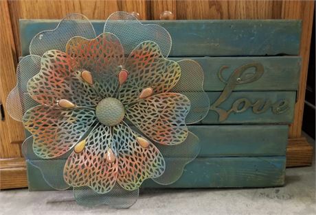 Home Wall Decor by "Board Obsessions"...28x18