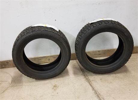 2 Firestone Winterforce UV P205/50R16 Tires
