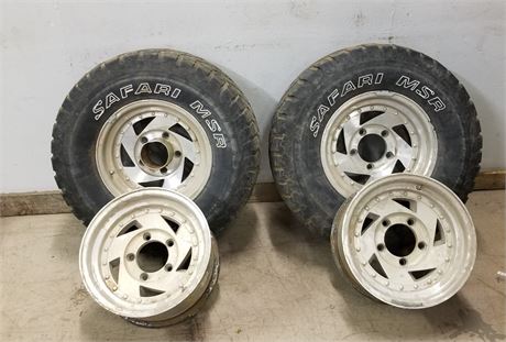 4 Wheels For 1/2 Ton 1970s Ford