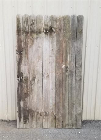Weathered Fence Panel...42x72