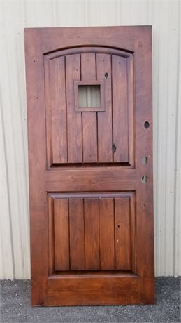 Solid Wood Core Exterior Door...36x79