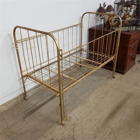 Vintage Metal Crib...48X29