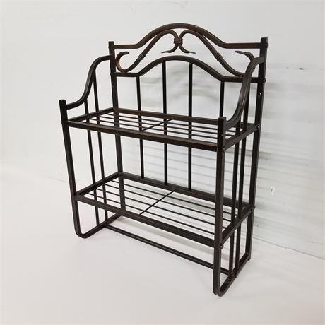 Metal Wall Shelf Decor...18x8x24