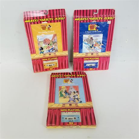 Collectible Mickey Mouse Cassette Series Trio