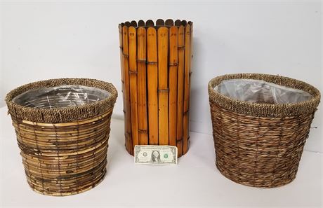 Woven & Wood Baskets